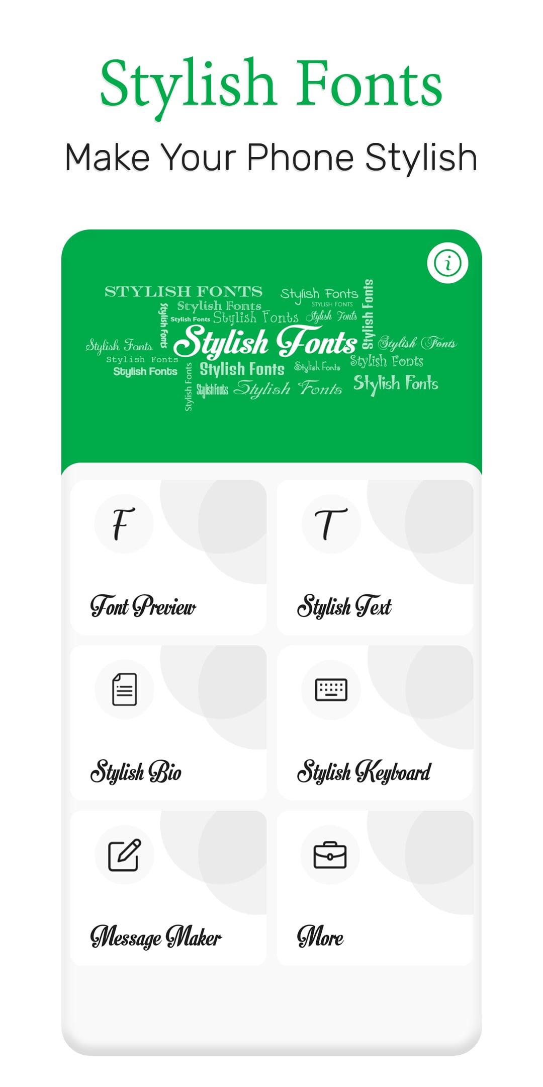 Stylish Text - Fonts Keyboard, Sticker And Nickname