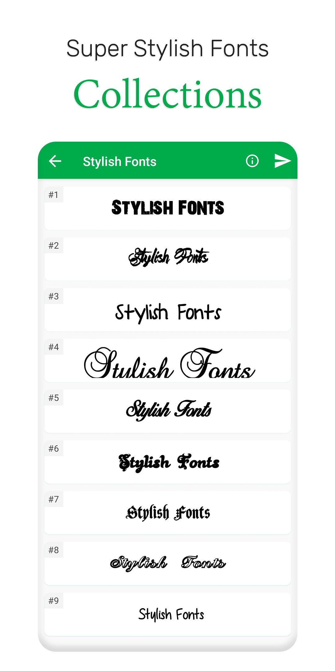 fancy Fonts